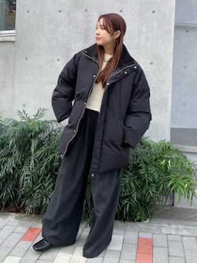 「Ungridコーデ」｜中島佑芽さん（レディース・152cm）の秋コーディネート