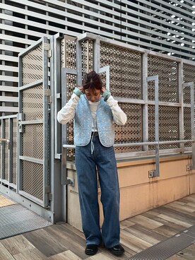 中島佑芽さん（レディース・152cm）の夏コーディネート