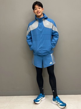 「アイテム（レッグウェア）」を使った、YKさん（メンズ・177cm）の冬コーディネート