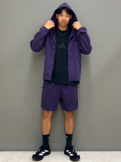 adidas Z.N.E. ルーズフィット 半袖Tシャツ / アディダス adidas