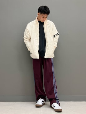 adidas メンズ M アディカラー ベッケンバウアー トラックパンツ