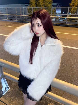 「INGNI（イング）のアイテム」を使った、𝒩𝒜𝒩𝒜さん（レディース・160cm）の秋コーディネート