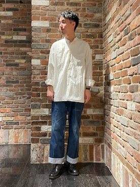 「HAMILTON（ハミルトン）のアイテム（腕時計）」を使った、Makiさん（メンズ・168cm）の夏コーディネート