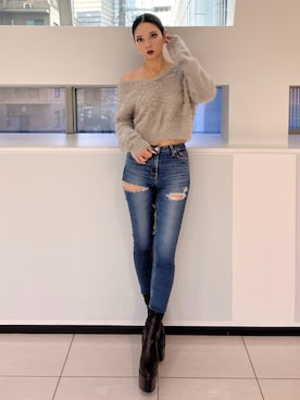 YUKIさん（レディース・164cm）の冬コーディネート