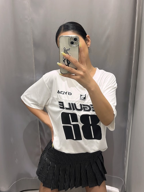 BEGUILE 82SPORTY VネックBIG Tシャツ