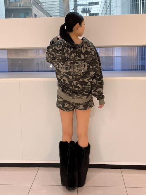 NEW ラインストーンGYDAラメショートパンツ（その他パンツ）｜GYDA