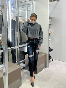 「新星WEARISTAにエントリー」｜「アイテム（パンプス）」を使った、YUKIさん（レディース・165cm）の冬コーディネート