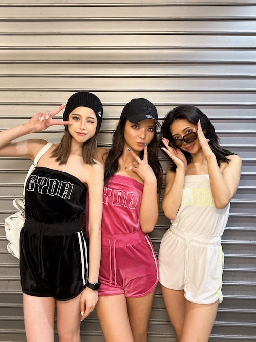 GD embroidery ニットCAP