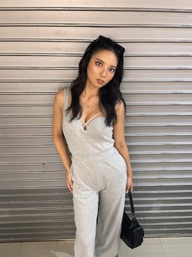 「GYDA（ジェイダ）のアイテム」を使った、YUKIさん（レディース・164cm）の夏コーディネート