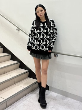 YUKIさん（レディース・164cm）の冬コーディネート