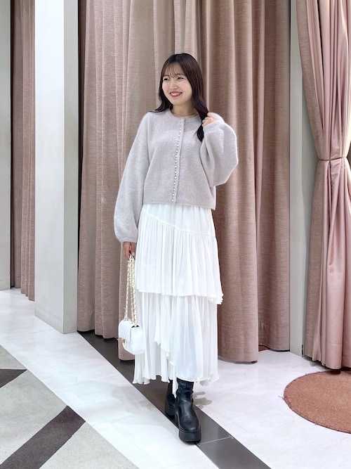 名品アップデート・最強愛され】ヘアリーウール前後2WAYカーディガン