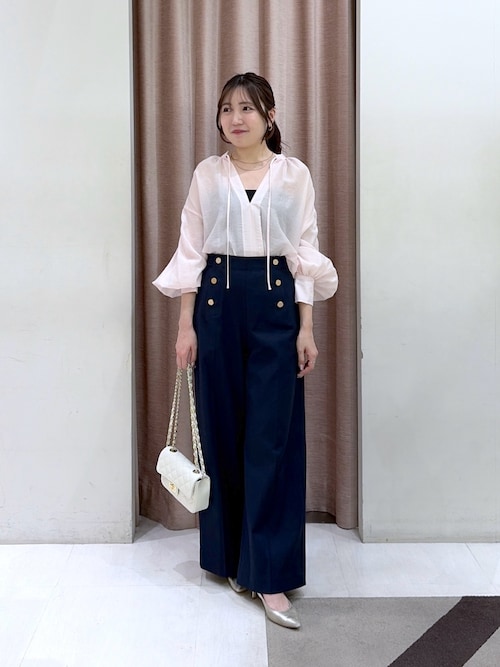 La boutique Bonbon（ラブティックボンボン） ブラウス シャツ リボン
