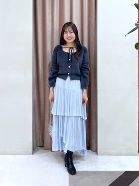 「冬コーデ」｜minamiさん（レディース・157cm）の冬コーディネート