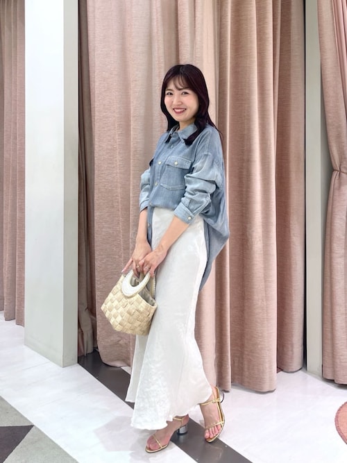 セール】パールハンドルブレードバスケットS（トートバッグ）｜La  