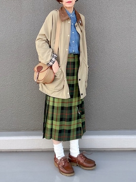 「Spick & Span（スピックアンドスパン）のアイテム」を使った、Leecoさん（レディース・164cm）の春コーディネート