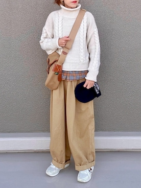 Leecoさん（レディース・164cm）の冬コーディネート