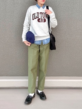 「BRADY（ブレディー）のアイテム」を使った、Leecoさん（レディース・164cm）の春コーディネート