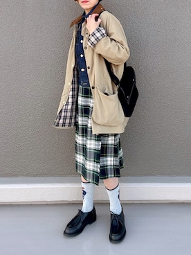 「REGAL Shoe & Co.（リーガル シューアンドカンパニー）のアイテム」を使った、Leecoさん（レディース・164cm）の春コーディネート