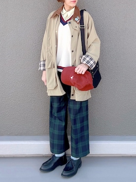 「Spick & Span（スピックアンドスパン）のアイテム」を使った、Leecoさん（レディース・164cm）の春コーディネート