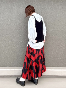 「INCEDE（インシード）のアイテム」を使った、Leecoさん（レディース・164cm）の春コーディネート