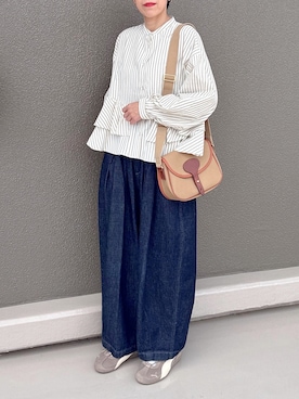 「URBAN RESEARCH Sonny Label（アーバンリサーチサニーレーベル）のアイテム（トップス）」を使った、Leecoさん（レディース・164cm）の春コーディネート