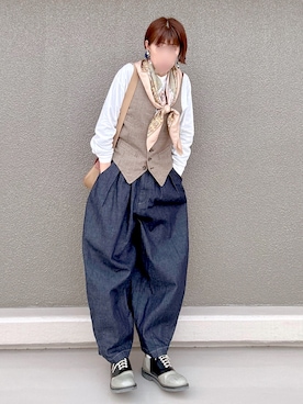 「アイテム（フォーマルスーツ/小物）」を使った、Leecoさん（レディース・164cm）の春コーディネート