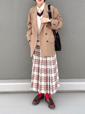 「POLO RALPH LAUREN（ポロ ラルフ ローレン）のアイテム」を使った、Leecoさん（レディース・164cm）の秋コーディネート