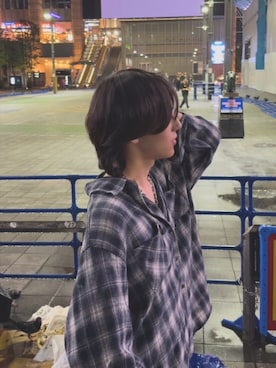 「MSG（エムエスジー）のアイテム」を使った、てんまさん（メンズ・176cm）の冬コーディネート