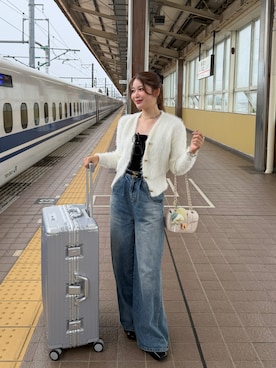 「mline（エムライン）のアイテム」を使った、kanaeさん（レディース・153cm）の秋コーディネート