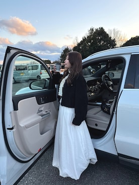 「JUNOAH（ジュノア）のアイテム」を使った、kanaeさん（レディース・153cm）の冬コーディネート