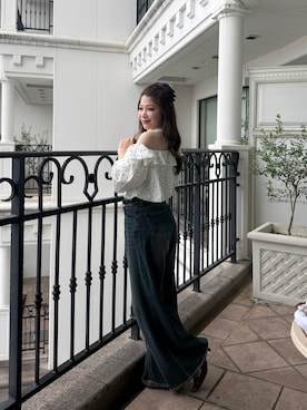 「Sibra（シブラ）のアイテム」を使った、kanaeさん（レディース・153cm）の春コーディネート