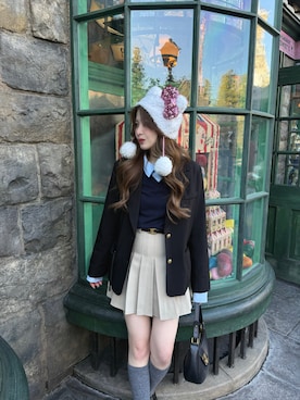 「junoah（ジュノア）のアイテム」を使った、kanaeさん（レディース・153cm）の春コーディネート