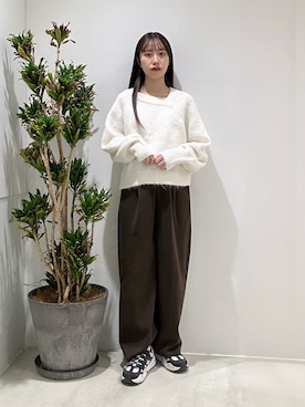 ami15さん（レディース・154cm）の冬コーディネート