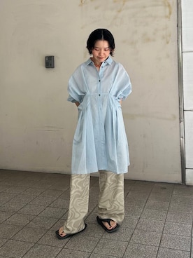 「ウェーブ×イエベ秋」｜タカタニさん（レディース・149cm）の夏コーディネート