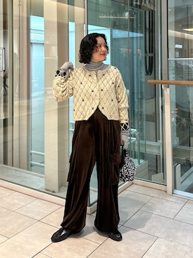 「アイテム（その他シューズ）」を使った、タカタニさん（レディース・149cm）の冬コーディネート