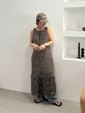 「ウェーブ×イエベ秋」｜タカタニさん（レディース・149cm）の夏コーディネート