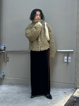 「アイテム（その他アウター）」を使った、タカタニさん（レディース・149cm・20代）の秋コーディネート