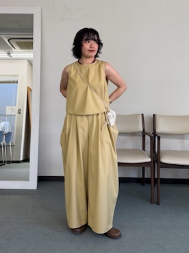 「暑い」｜タカタニさん（レディース・149cm）の夏コーディネート