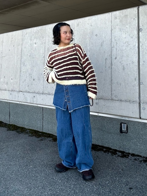 KBF タック WIDE デニム 36 KBF｜タックWIDEデニム | Rakuten Fashion(楽天ファッション／旧