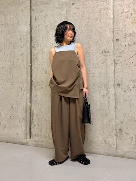 「KBF（ケイビーエフ）のアイテム（ジャケット/アウター）」を使った、タカタニさん（レディース・149cm）の春コーディネート