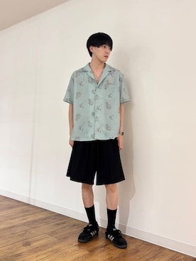 「SMELLY（スメリー）のアイテム（アクセサリー）」を使った、りゅーとさん（メンズ・172cm）の夏コーディネート