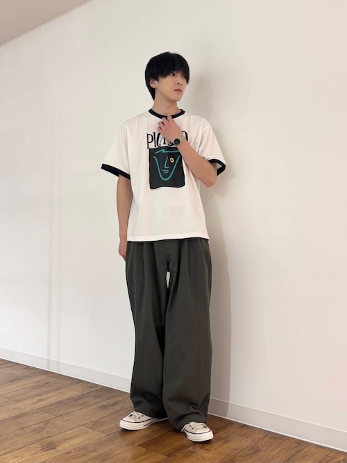 ドライタッチワイドパンツ