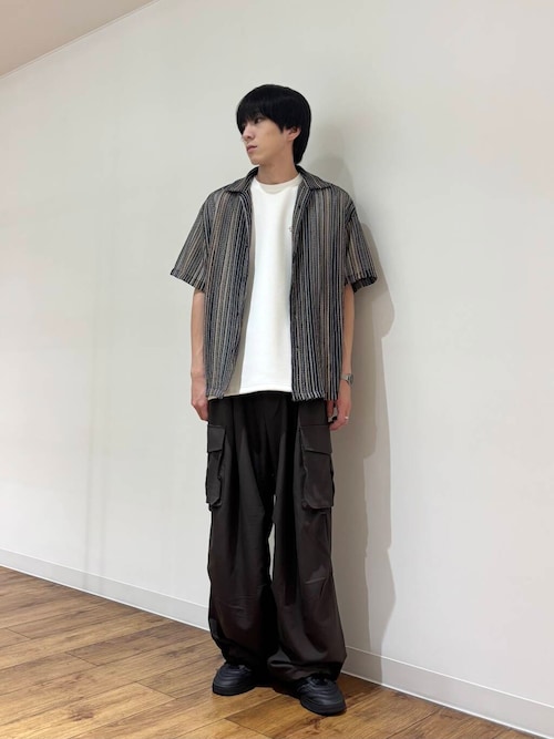 『ユニセックス』ワイドカーゴパンツ