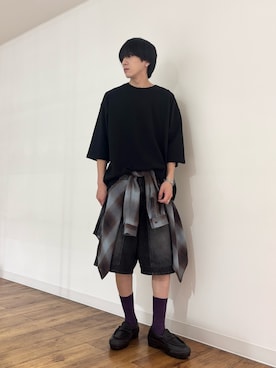 「アイテム（シューズ）」を使った、りゅーとさん（メンズ・172cm・20代）の夏コーディネート