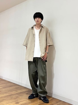 「AW」｜りゅーとさん（メンズ・172cm）の夏コーディネート