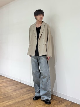 「センスオブプレイス」｜りゅーとさん（メンズ・172cm）の春コーディネート