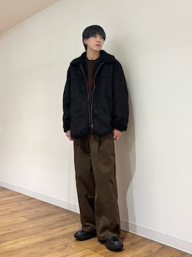 「SENSEOFPLACE」｜りゅーとさん（メンズ・172cm）の秋コーディネート