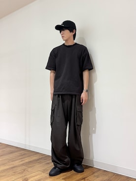 「アイテム（カーゴパンツ）」を使った、りゅーとさん（メンズ・172cm・20代）の夏コーディネート