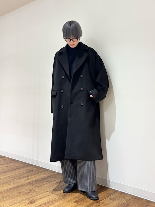 セール】ウールブレンドダブルロングコート（その他アウター）｜SENSE