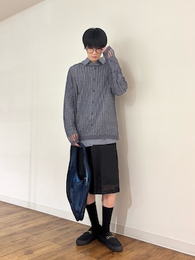 「アイテム（トートバッグ）」を使った、りゅーとさん（メンズ・172cm）の夏コーディネート